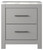 Cottenburg - Light Gray / White - 6 Pc. - Dresser, Mirror, King Panel Bed, 2 Nightstands