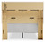 Altyra - White - Full Panel Bookcase Bed