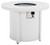 Sundown Treasure - White - Round Fire Pit Table