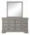 Kordasky - Gray - 4 Pc. - Dresser, Mirror, Queen Sleigh Bed