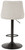 Gaddison - Beige / Black - Tall Uph Swivel Barstool(2/CN)