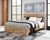 Hyanna - Tan - 7 Pc. - Dresser, Mirror, Chest, King Panel Bed With Footboard Storage
