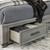 Russelyn - Gray - 5 Pc. - Dresser, Mirror, King Storage Bed