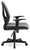 Beauenali - Light Gray / Black - Home Office Swivel Desk Chair - Black Back