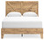 Larstin - Brown - Queen Crossbuck Panel Platform Bed