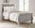 Kordasky - Dark Gray - 4 Pc. - Dresser, Mirror, Twin Sleigh Bed