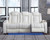 Party Time - White - 2 Pc. - Power Sofa, Loveseat