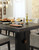 Burkhaus - Dark Brown - Rect Dining Room Ext Table