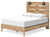 Larstin - Brown - Queen Panel Platform Bed