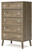 Aprilyn - Light Brown - Five Drawer Chest