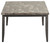 Curranberry - Two-tone Gray - Square Drm Counter Table