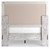 Paxberry - Whitewash - Full Panel Platform Bed