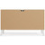 Piperton - Brown / White - Six Drawer Dresser - Vinyl-Wrapped