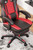 Lynxtyn - Red / Black - Home Office Swivel Desk Chair With Pull-out Footrest