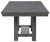Myshanna - Gray - Rect Dining Room Ext Table