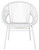 Mandarin Cape - White - Chairs W/Table Set (3/CN)