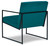 Aniak - Blue / Green - Accent Chair