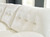 Donlen - White - 3 Pc. - Left Arm Facing Sofa 2 Pc Sectional, Ottoman