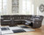 Kincord - Midnight - 5 Pc. - Left Arm Facing Power Sofa 4 Pc Sectional, Rocker Recliner