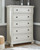 Robbinsdale - Antique White - 8 Pc. - Dresser, Mirror, Chest, California King Panel Bed, 2 Nightstands