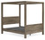 Shallifer - Brown - 6 Pc. - Dresser, Queen Canopy Bed, 2 Nightstands