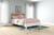 Piperton - Brown / White - 4 Pc. - Dresser, Chest, Full Panel Platform Bed
