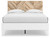 Piperton - Brown / White - 4 Pc. - Dresser, Chest, Full Panel Platform Bed