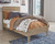 Oliah - Natural - 4 Pc. - Dresser, Chest, Twin Panel Platform Bed