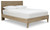 Oliah - Natural - 4 Pc. - Dresser, Chest, Queen Panel Platform Bed
