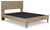 Oliah - Natural - 6 Pc. - Dresser, Chest, Queen Panel Platform Bed, 2 Nightstands