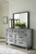 Russelyn - Gray - 6 Pc. - Dresser, Mirror, Chest, California King Storage Bed