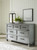 Russelyn - Gray - 6 Pc. - Dresser, Mirror, Chest, California King Storage Bed