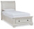 Robbinsdale - Antique White - Twin Sleigh Storage Bed