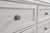 Robbinsdale - Antique White - 10 Pc. - Dresser, Mirror, Chest, Twin Sleigh Storage Bed, 2 Nightstands, Vanity Set