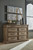 Markenburg - Brown - 5 Pc. - Dresser, Mirror, California King Panel Bed