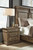 Markenburg - Brown - 7 Pc. - Dresser, Mirror, California King Panel Bed, 2 Nightstands