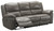 Faust - Gray - Reclining Power Sofa