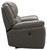 Faust - Gray - Reclining Power Sofa