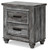 Thyven - Gray - Two Drawer Night Stand