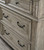 Lodenbay - Antique Gray - 6 Pc. - Dresser, Mirror, Chest, King Panel Bed