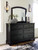 Chylanta - Black - 4 Pc. - Dresser, Mirror, California King Sleigh Bed