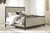 Burkhaus - Brown - 7 Pc. - Dresser, Mirror, Queen Upholstered Bed, 2 Nightstands