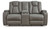 Mancin - Gray - 2 Pc. - Reclining Sofa, Loveseat