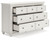 Grantoni - White - Seven Drawer Dresser