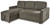 Kerle - Charcoal - Pop Up Bed 2 Pc Sectional