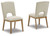 Dakmore - Brown - 5 Pc. - Dining Room Table, 4 Side Chairs