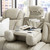 Strikefirst - Cloud - 2 Pc. - Power Reclining Sofa, Loveseat