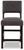 Leektree - Gray / Brown - Upholstered Barstool (2/CN)