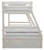 Robbinsdale - Antique White - Twin Over Full Bunk Bed With Storage