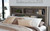 Anibecca - Weathered Gray - 5 Pc. - Dresser, Mirror, Chest, California King Bookcase Bed